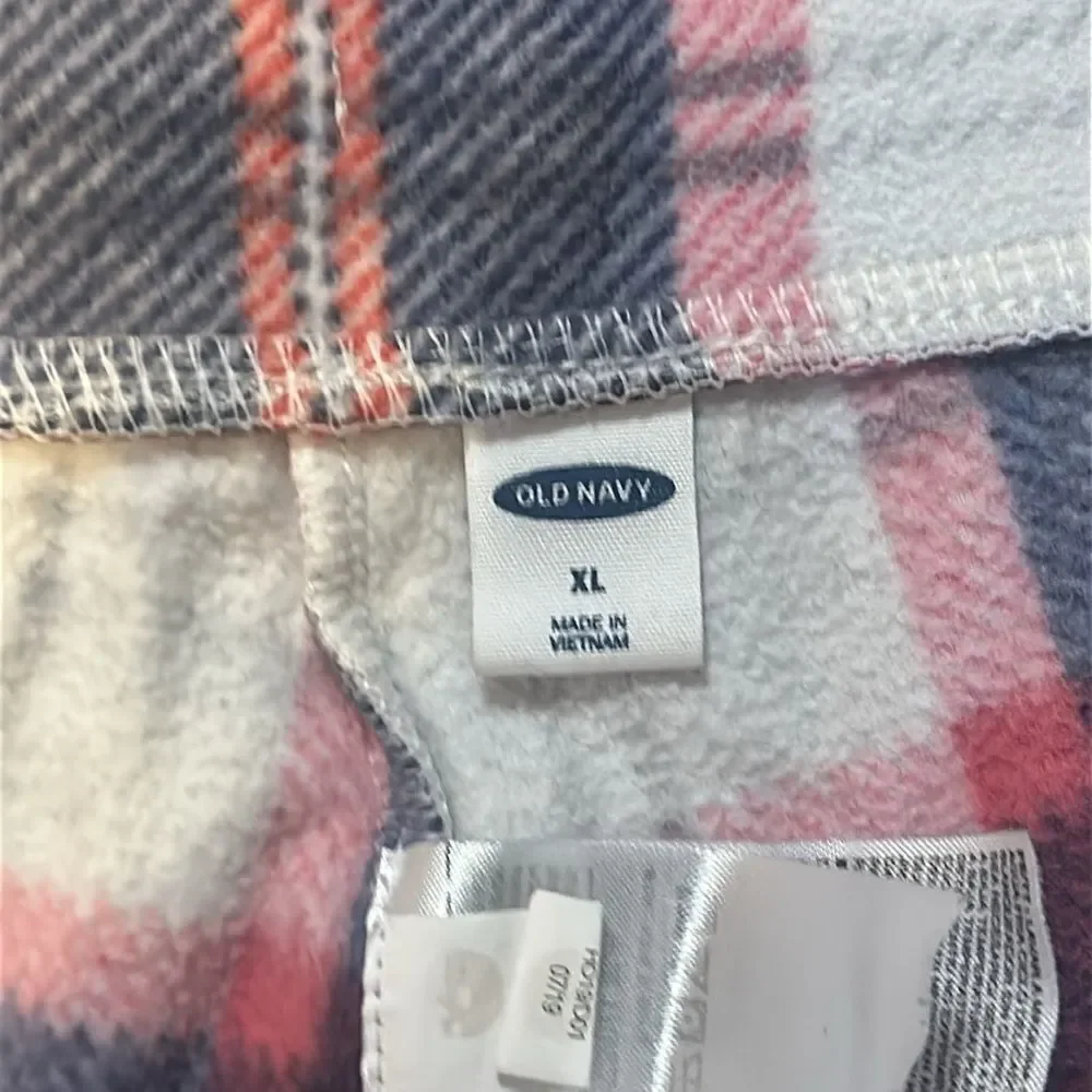 Old Navy Plaid Fleece Pajama Pants!